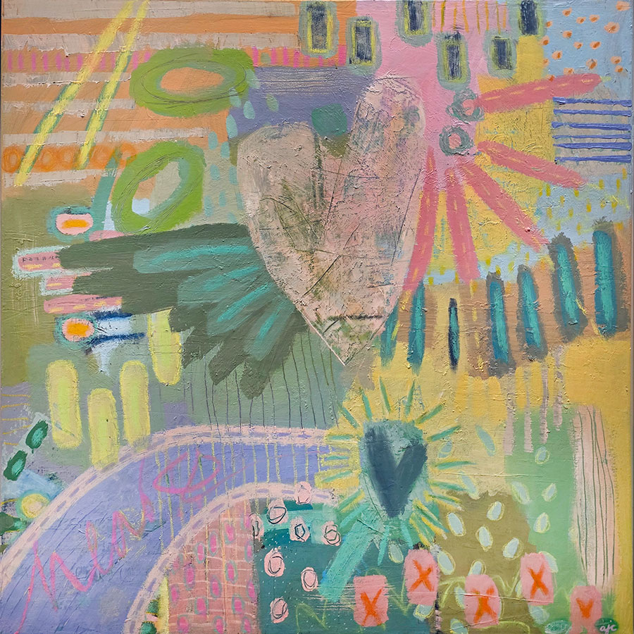 Painting by Amanda Carpenter