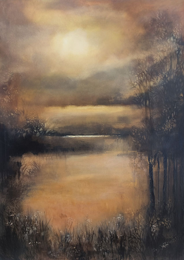 Painting by Caroline Philp