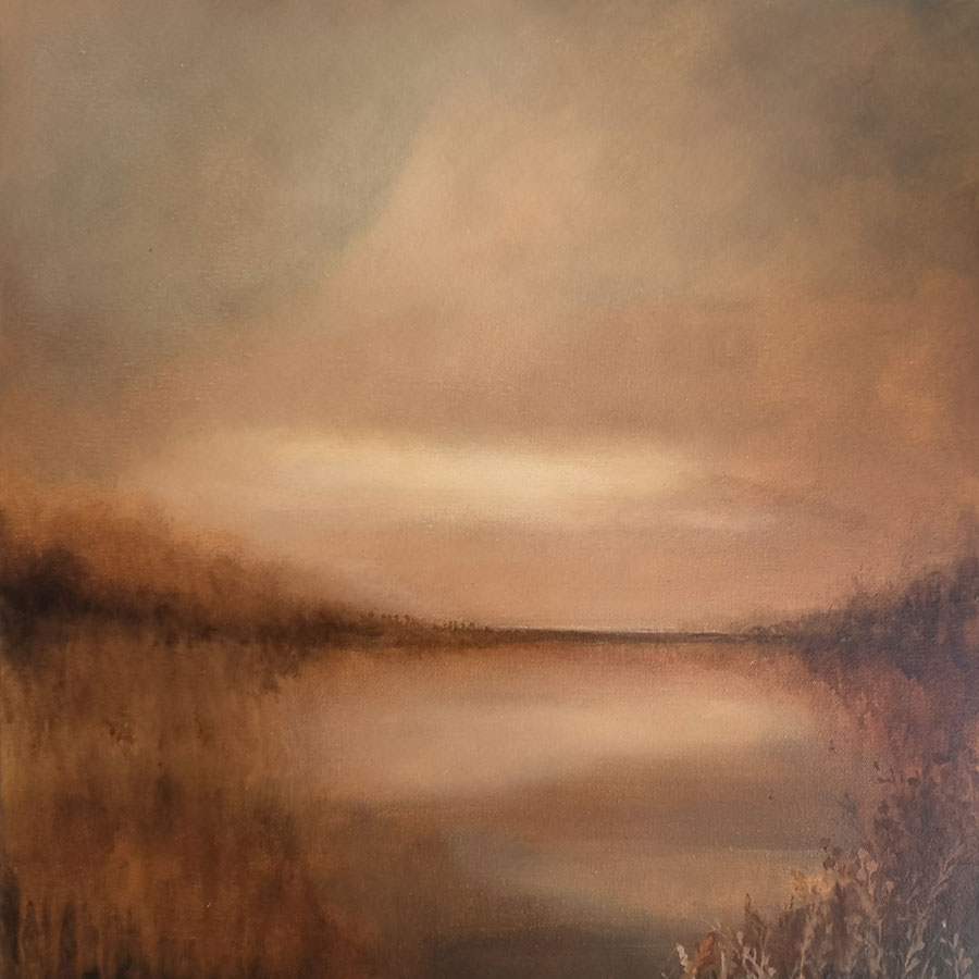 Painting by Caroline Philp