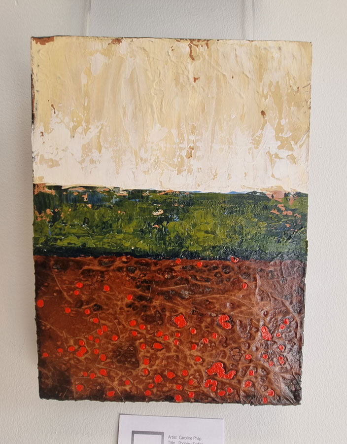 Painting by Caroline Philp