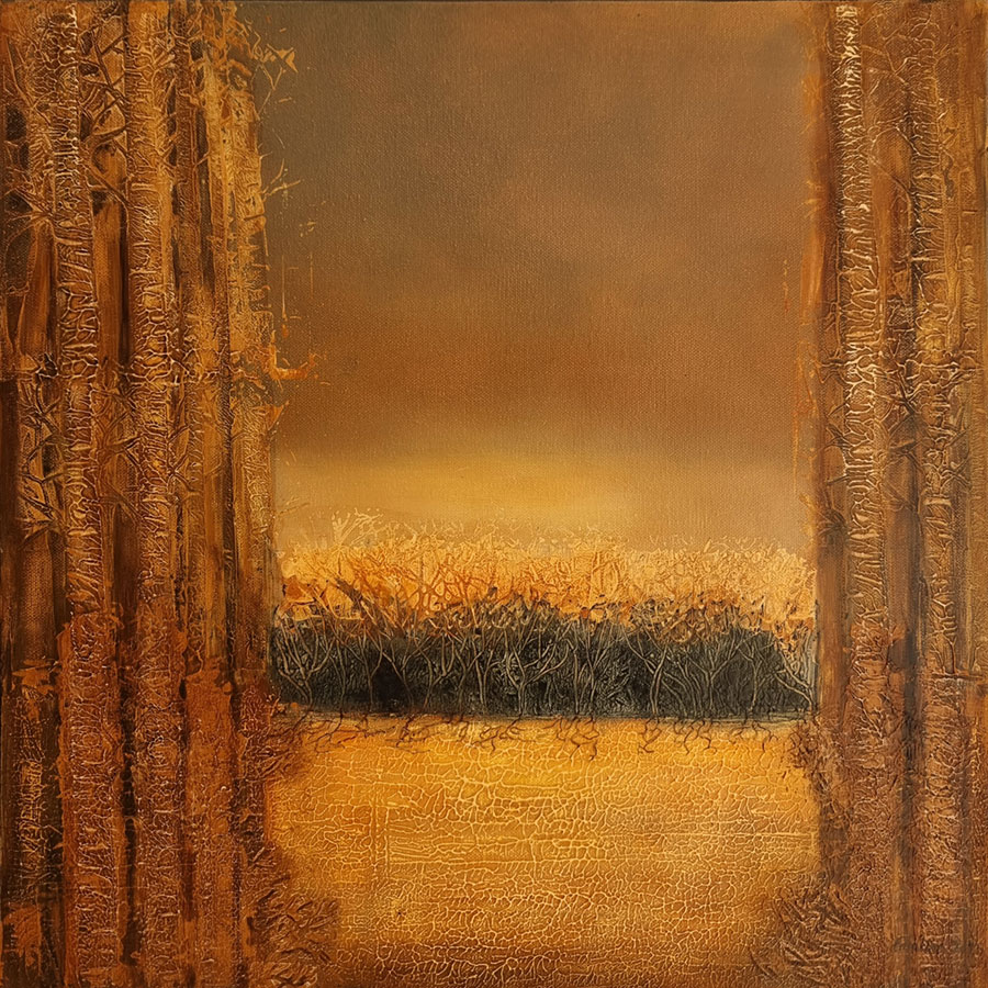 Painting by Caroline Philp