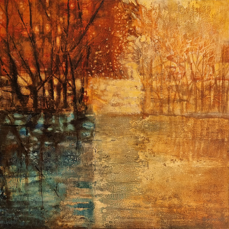 Painting by Caroline Philp