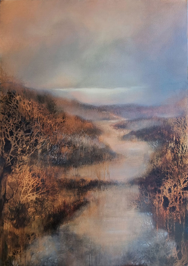 Painting by Caroline Philp