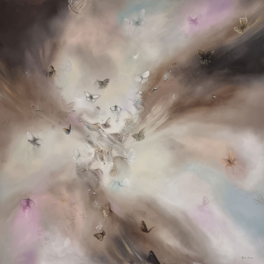Painting by Gina Fisher