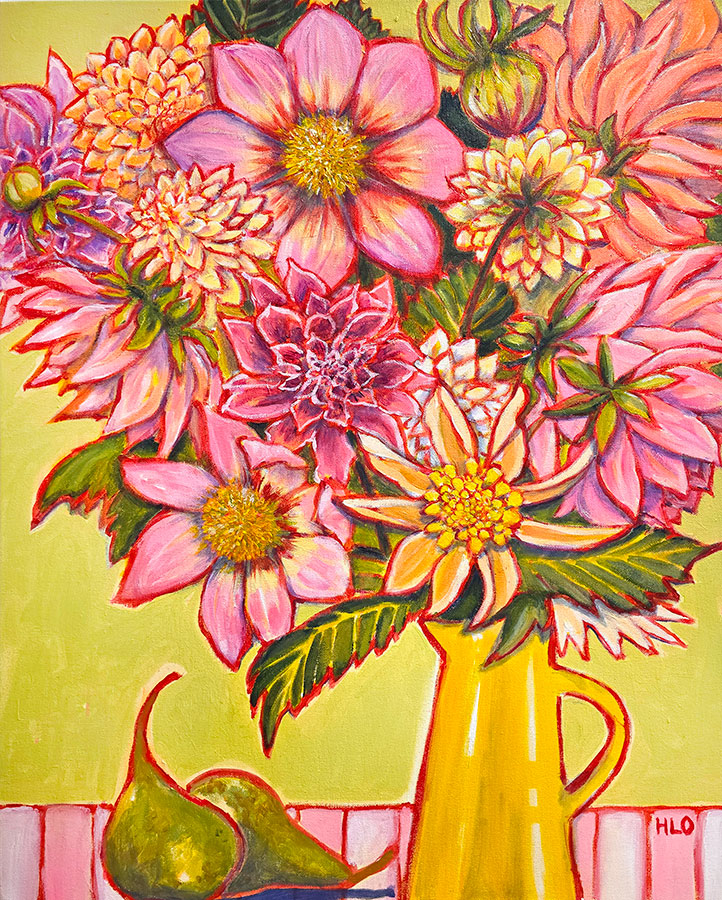 Painting by Hannah Oram