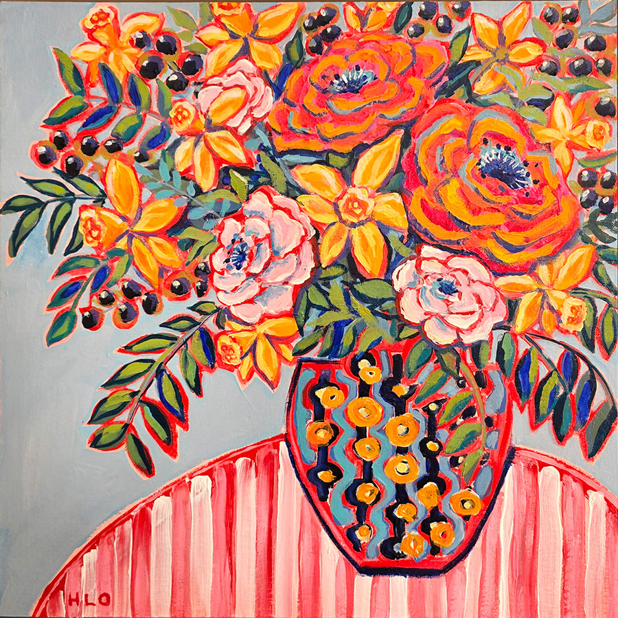 Painting by Hannah Oram