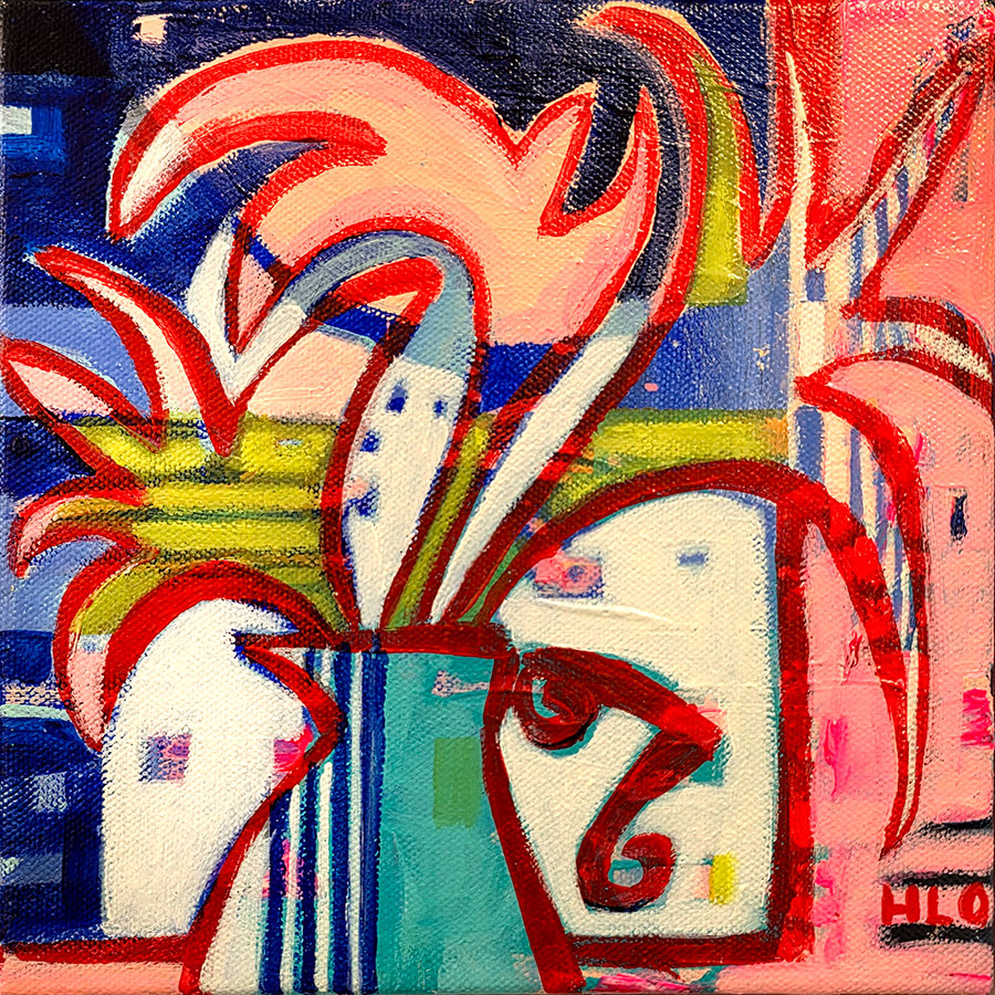 Painting by Hannah Oram