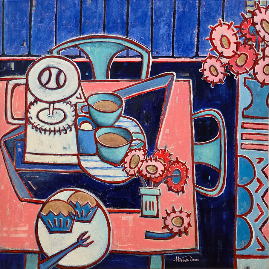 Painting by Hannah Oram