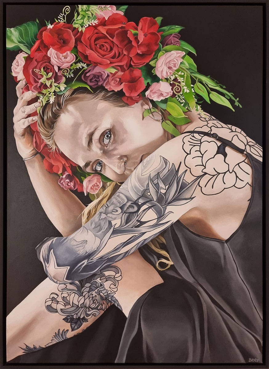 Painting by Anita Nowinska