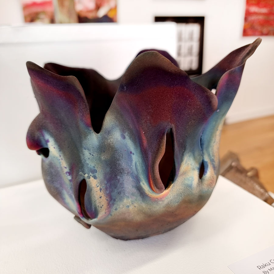 Raku Ceramic's by Mansour Eskandary