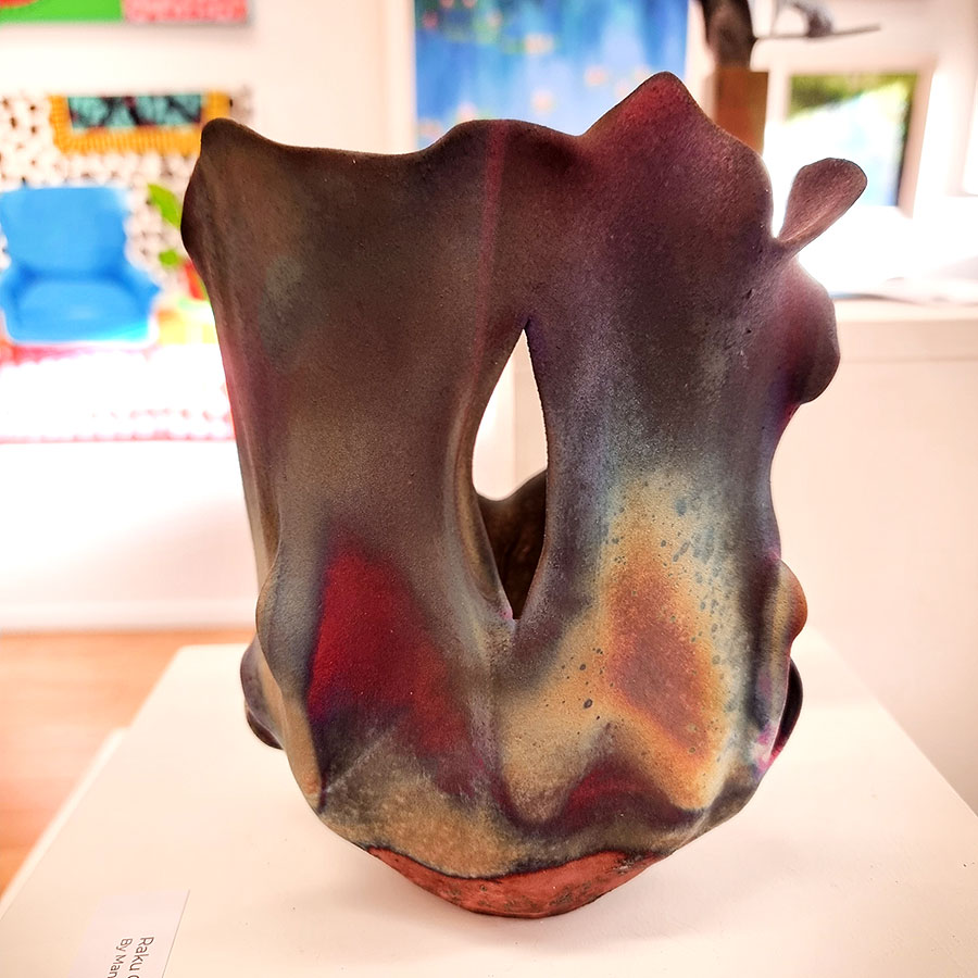 Raku Ceramic's by Mansour Eskandary
