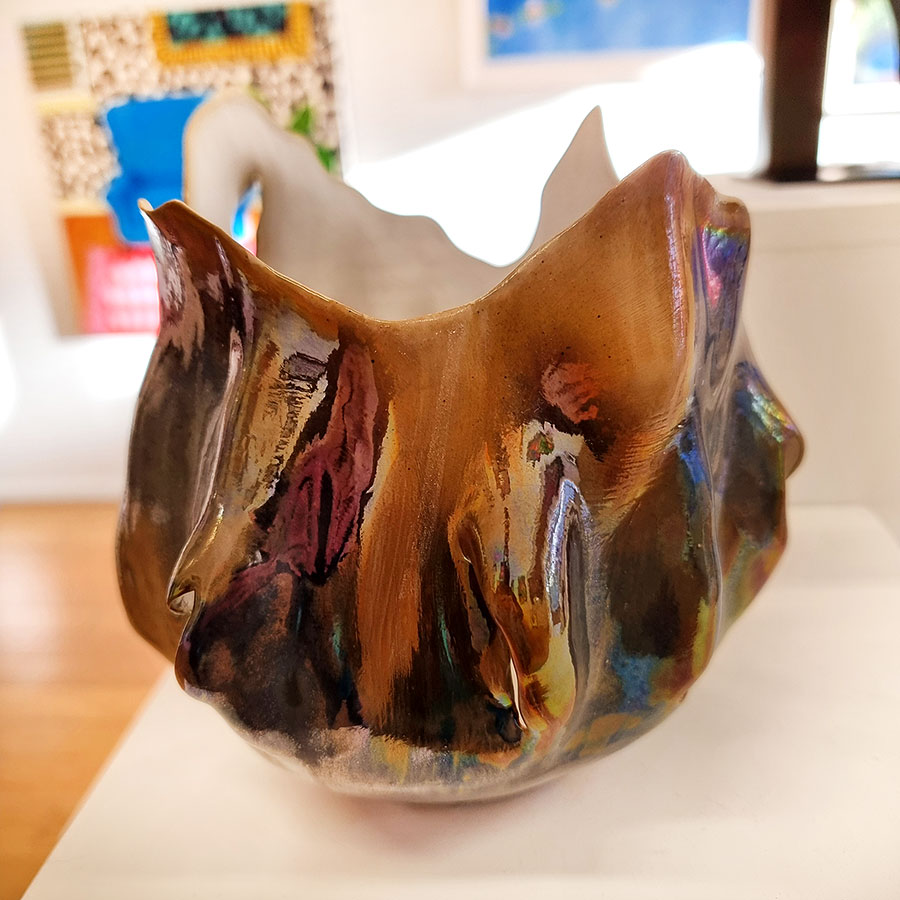 Artist Mansour Eskandary
