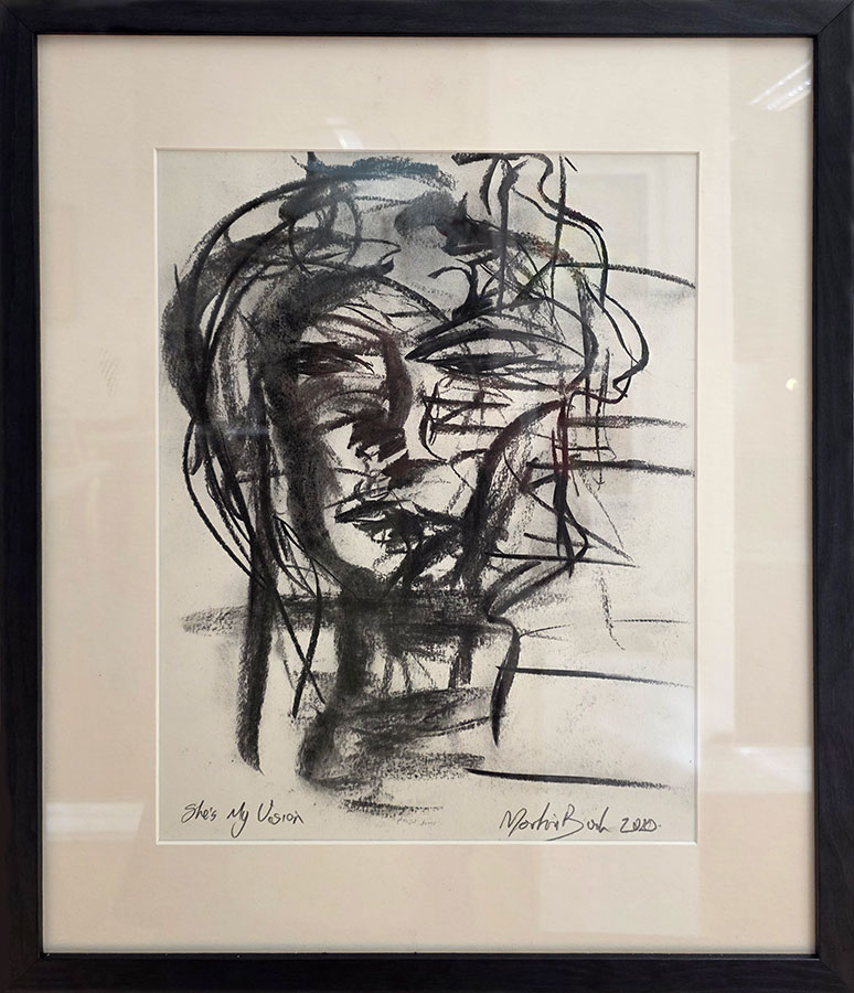 Charcoal by Martin Bush