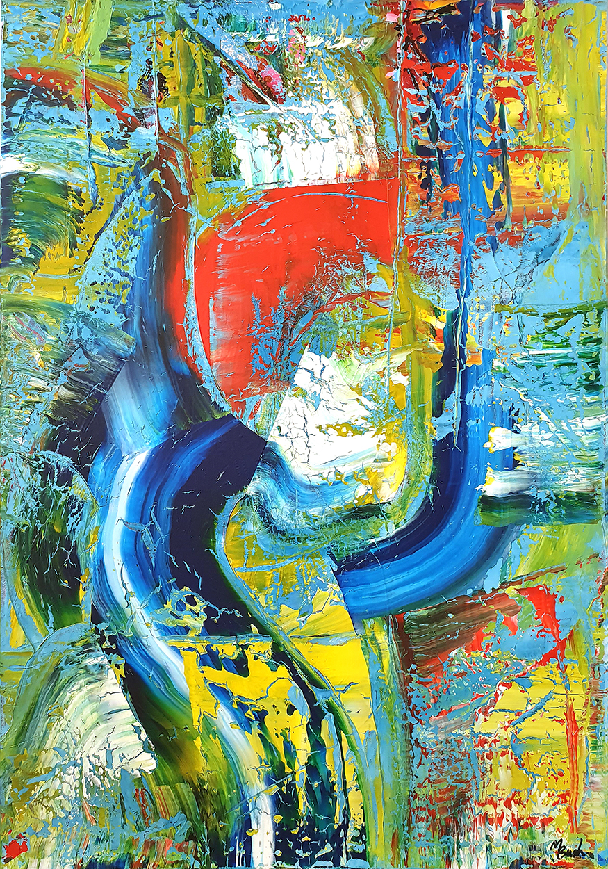 Originl Painting Martin Bush