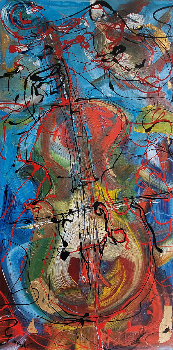 Originl Painting Martin Bush