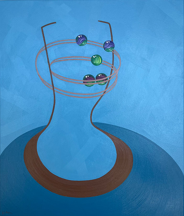 Painting by Nigel Austin