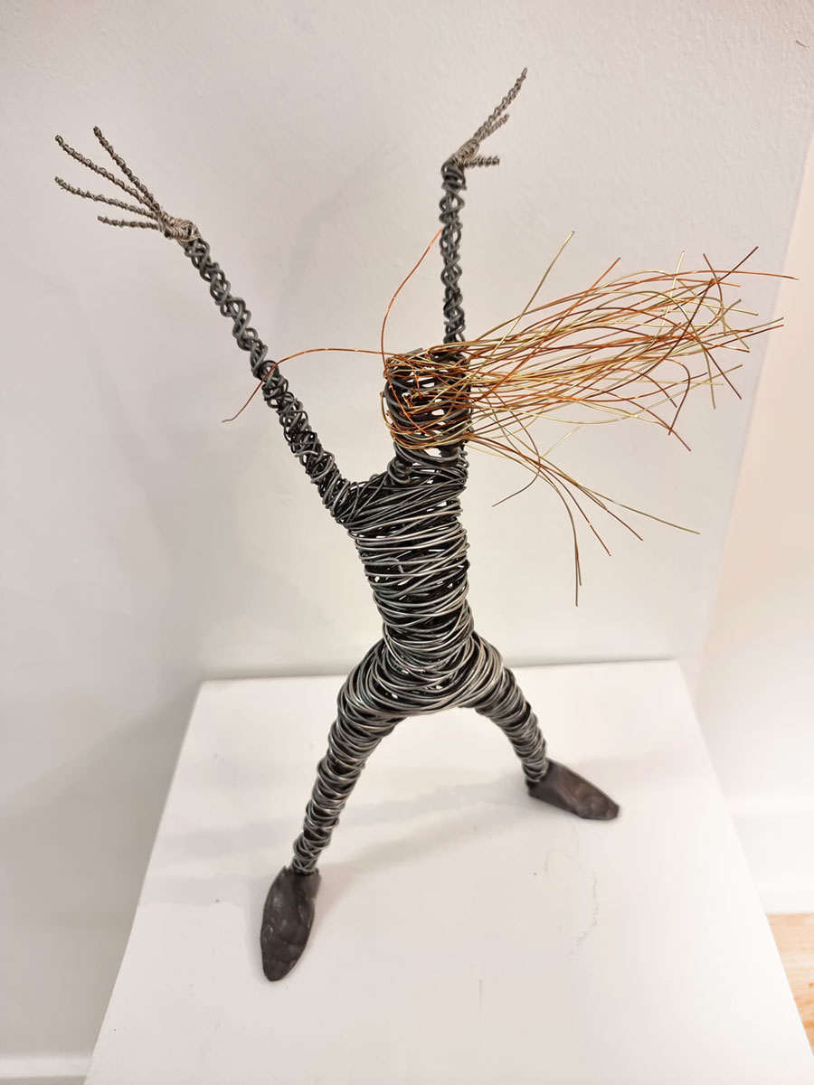 Wire Sculpture by Rachel Ducker