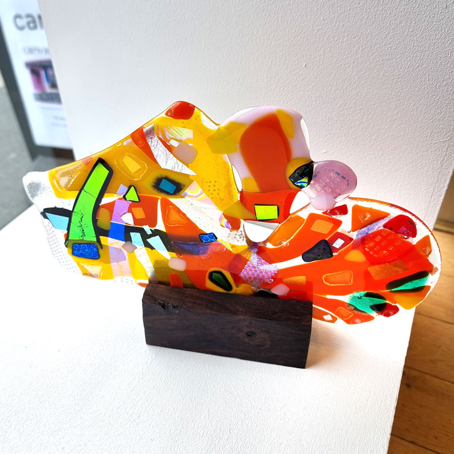 Fused glass by Jan O'Highway