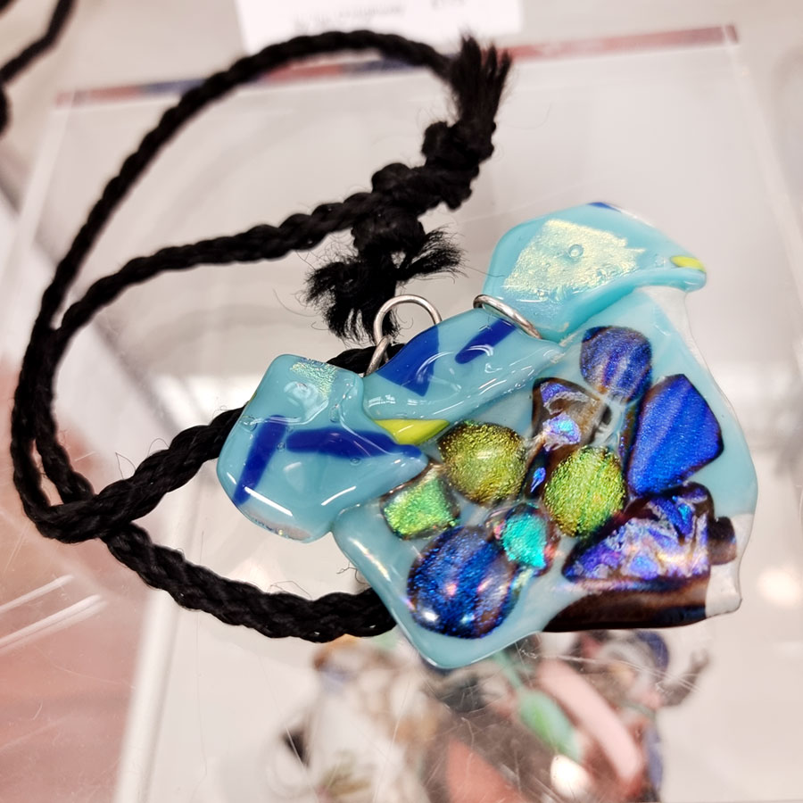 Fused glass Pendent by Jan O'Highway