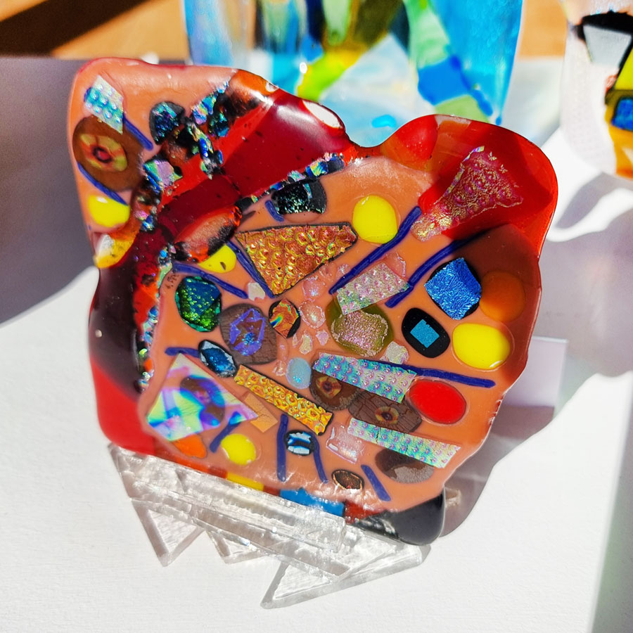 Fused Glass by Jan O'Highway