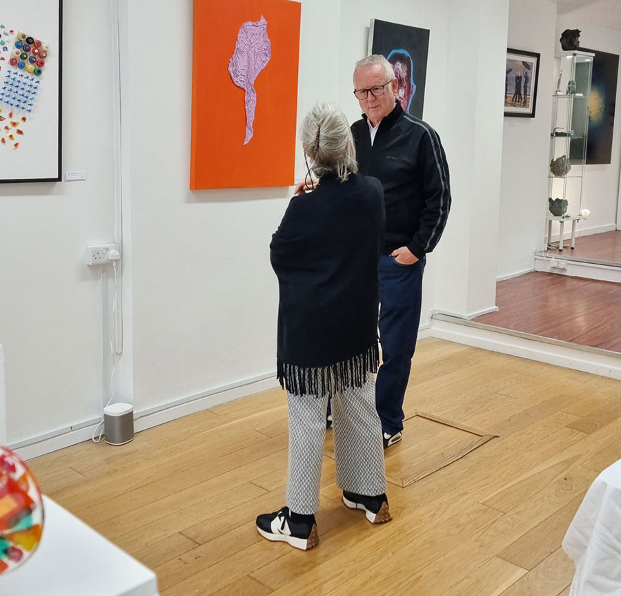Exhibition photos at canvas