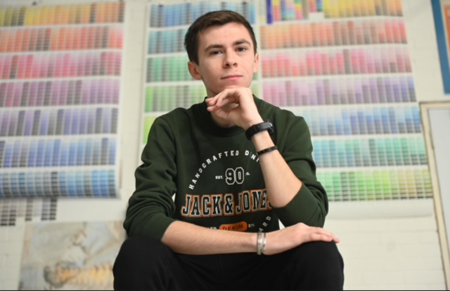 Portrait of artist tyrone Vera