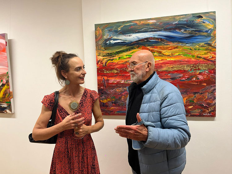 Exhibition photos at canvas