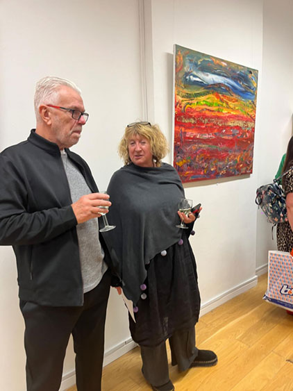 Exhibition photos at canvas