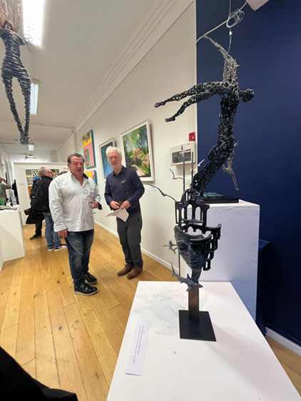 Exhibition photos at canvas
