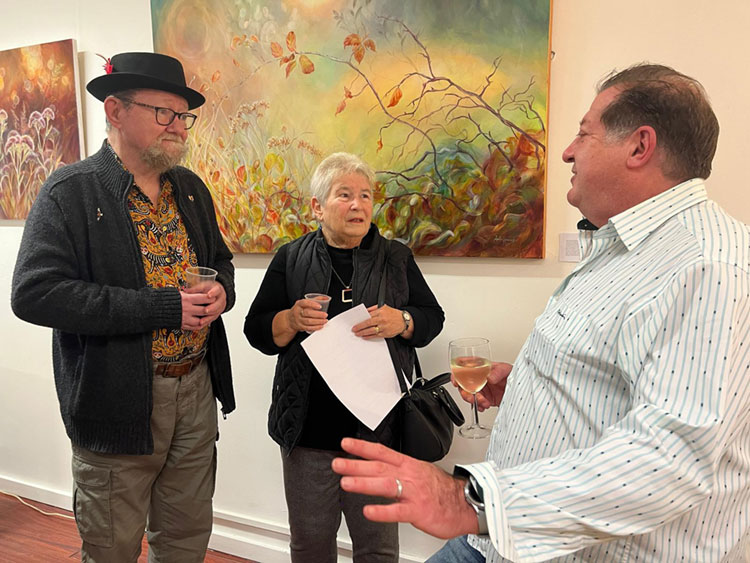 Exhibition photos at canvas