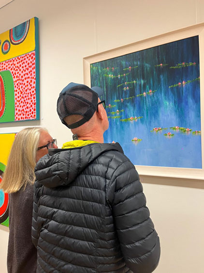 Exhibition photos at canvas